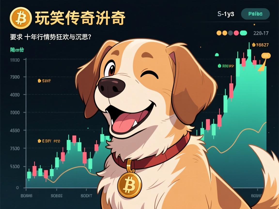 从玩笑到传奇，狗狗币十年行情走势的狂欢与沉思