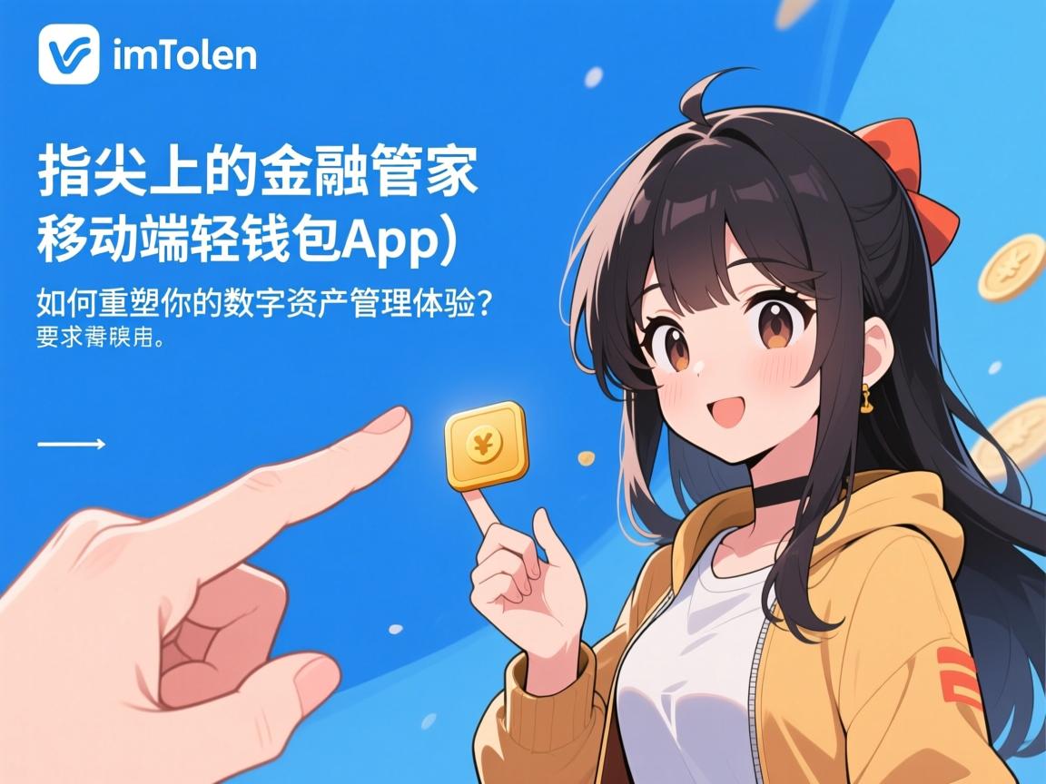 指尖上的金融管家，imToken 移动端轻钱包App，如何重塑你的数字资产管理体验？