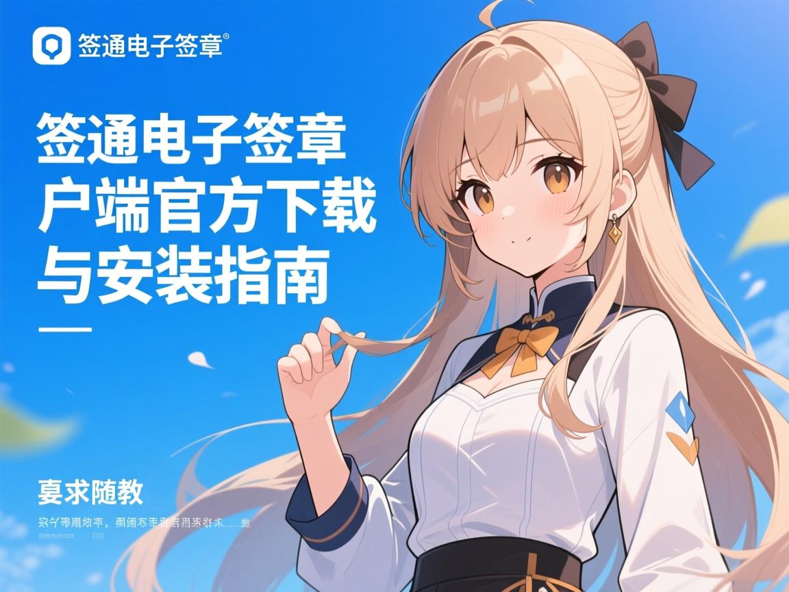 一签通电子签章客户端官方下载与安装指南