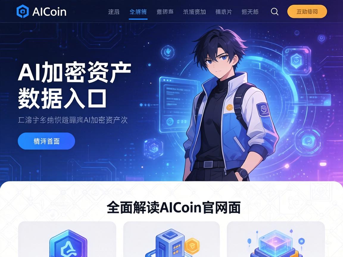 AI加密资产数据入口，全面解读AICoin官网首页