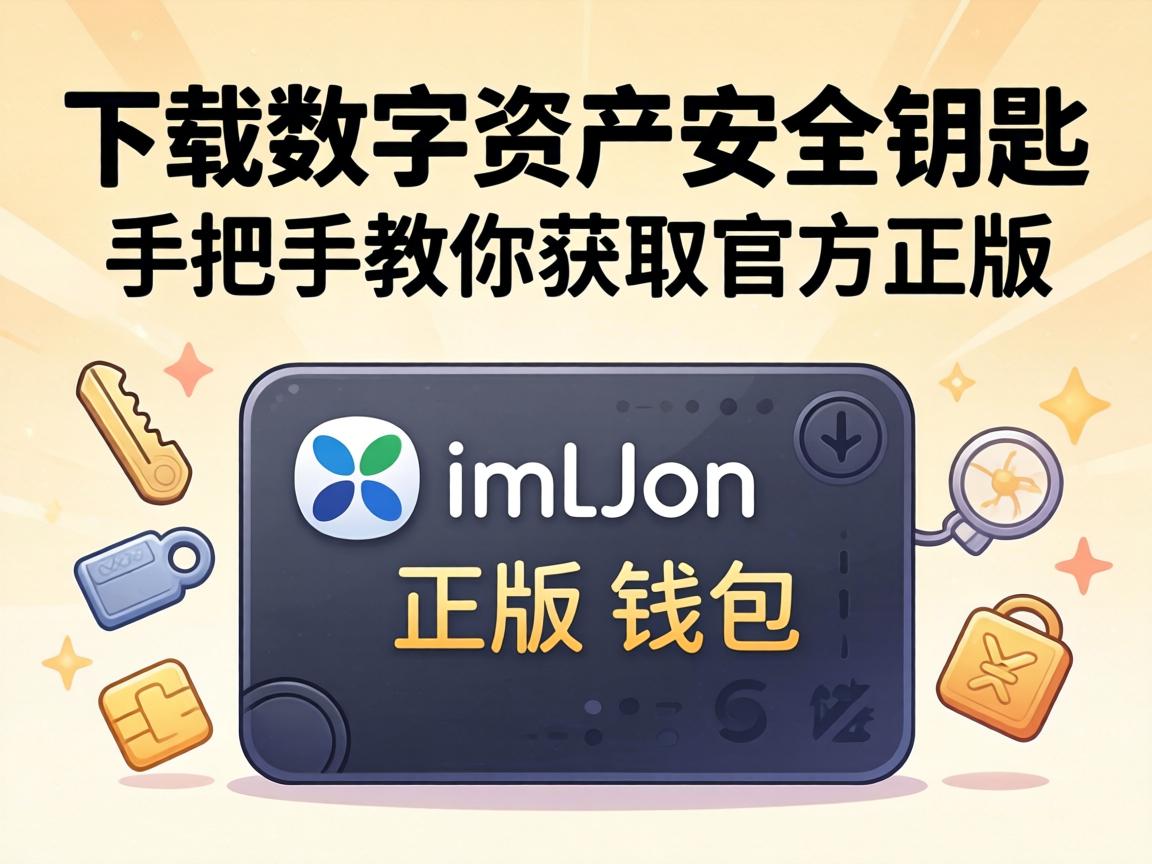 下载数字资产安全钥匙，手把手教你获取官方正版 imToken 钱包