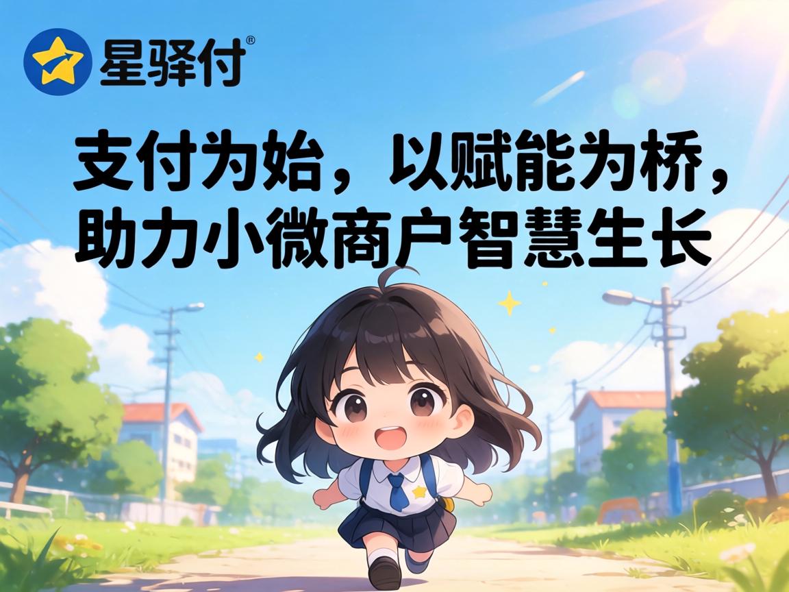 星驿付，以支付为始，以赋能为桥，助力小微商户智慧生长